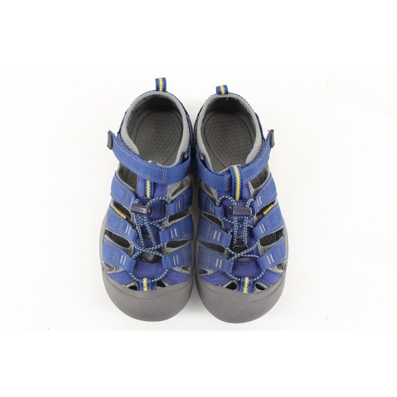 Keen Newport H2 Sandals Big Kids Youth Size 4 Blue Waterproof Sport Shoes Boys - Picture 4 of 7